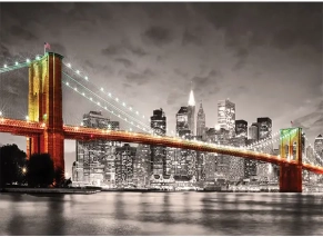 تصویر کامل پازل New York City Brooklyn Bridge