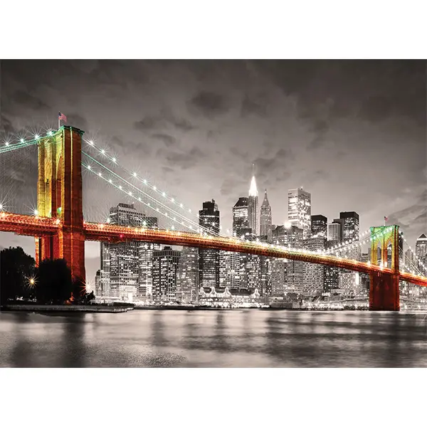 تصویر کامل پازل New York City Brooklyn Bridge
