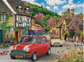 تصویر کامل پازل Traveling Mini Cooper