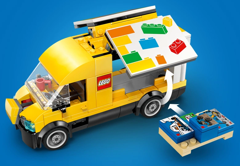 LEGO The LEGO Van 60500 شبیه ون واقعی