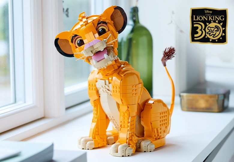 عکس هدیه نوستالزیک 30 سالگی سیمبا Lego Disney the lion king
