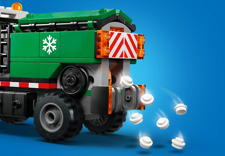 عکس پخش نمک LEGO City Snowplow 60490