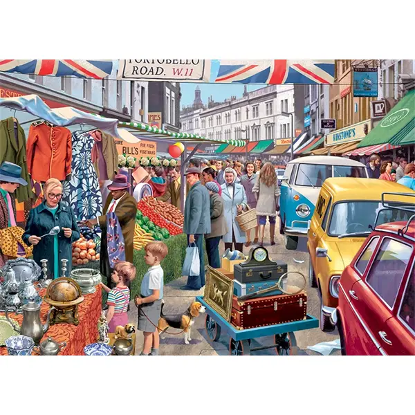 تصویر کامل پازل Portobello Road Market