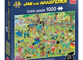 خرید پازل 1000 تکه Jan van Haasteren جامبو طرح پارکور سگها