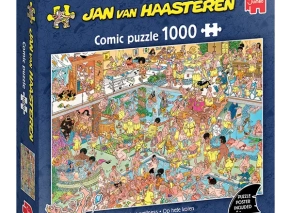 خرید پازل 1000 تکه Jan van Haasteren جامبو طرح اسپا اما نه آنطور که باید!