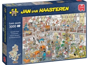 خرید پازل 3000 تکه Jan van Haasteren جامبو طرح پروژه بازسازی