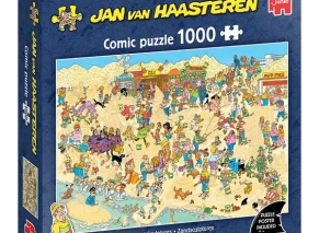 خرید پازل 1000 تکه Jan van Haasteren جامبو طرح مجسمههای شنی