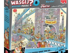 خرید پازل 1000 تکه Wasgij معمایی Retro Mystery جامبو طرح آخرین مانع