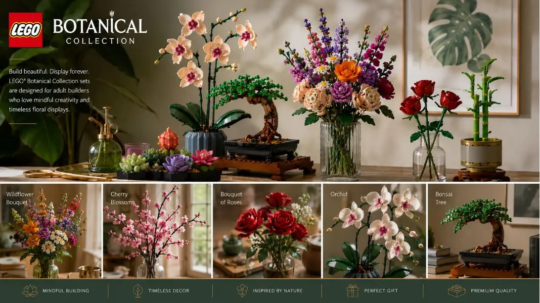 قیمت انواع لگو گل و گیاه بوتانیکال Flowers Botanical