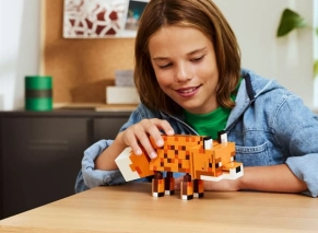 خرید آنلاین lego فیگور روباه ماینکرافت