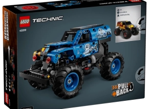 پشت جعبه لگو تکنیک مدل 42219 مانستر Jam Grave Digger آتش و یخ