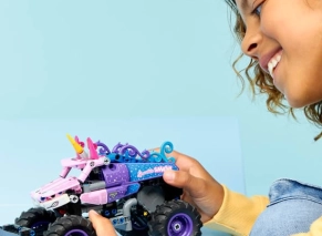 تصاویر لگو تکنیک 42220 Sparkle Smash Monster Jam