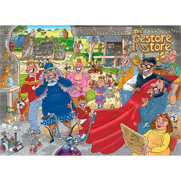 پازل معمایی Wasgij 1000 Pieces