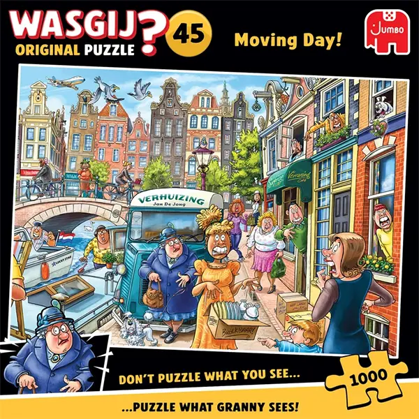 پازل معمایی Wasgij Original Moving Day