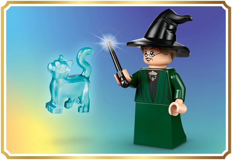 عکس 25 سالگی پاترونوس کلکسیونی Lego Harry Potter Hogwarts Castle Sorting Hat Ceremony