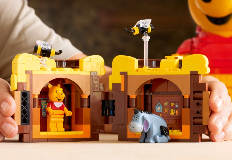 اتاق مخفی داخل ظرف عسل LEGO Disney Winnie The Pooh 43300