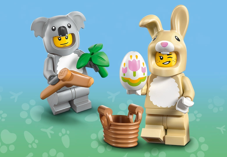 عکس ماجراجویی های بامزه Minifigures Animals Series 28