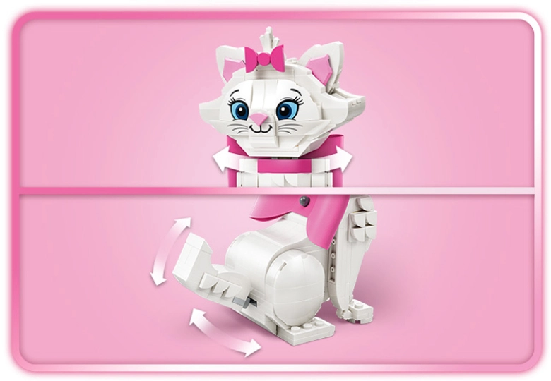 عکس پوزهای مختلف LEGO Disney The Aristocats Adorable Marie