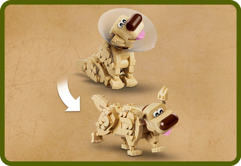 عکس پوزیشن های مختلف LEGO Disney Kevin & Dug