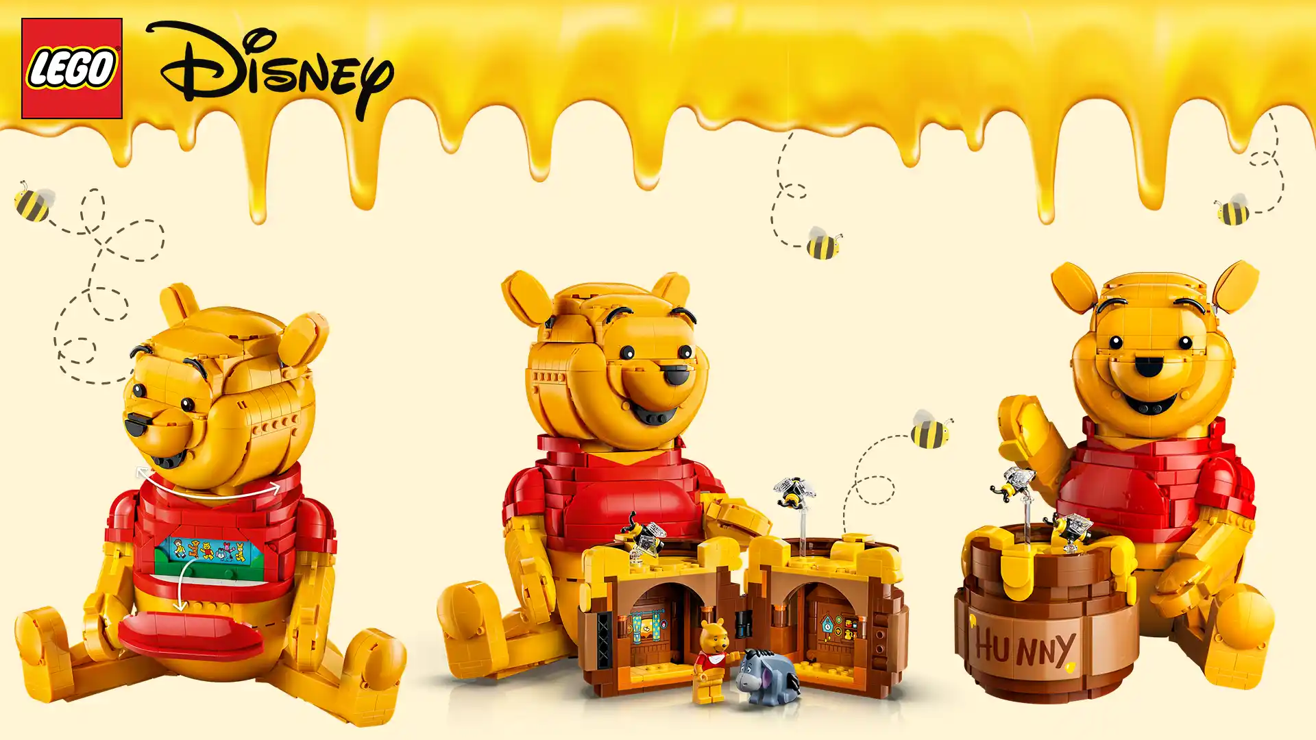بنر دسکتاپ اصلی LEGO Disney Winnie The Pooh 43300