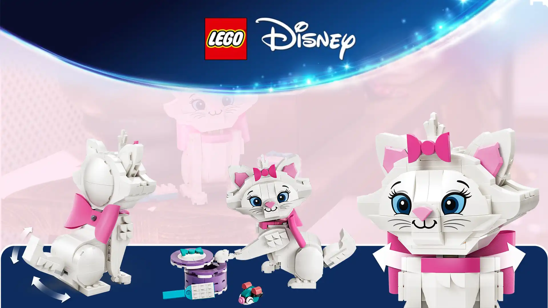 بنر اصلی LEGO Disney The Aristocats Adorable Marie