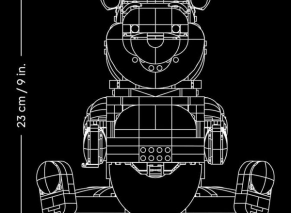 ارتفاع pooh در لگو دیزنی مدل 43300