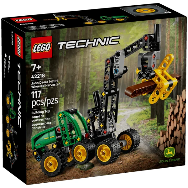قیمت لگو تکنیک مدل 42218 ماشین برداشت چرخدار John Deere 1470H اورجینال دانمارکی