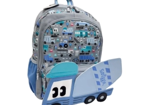 کوله پشتی اسمیگل Smiggle مدل Ready Set Go طرح ماشین