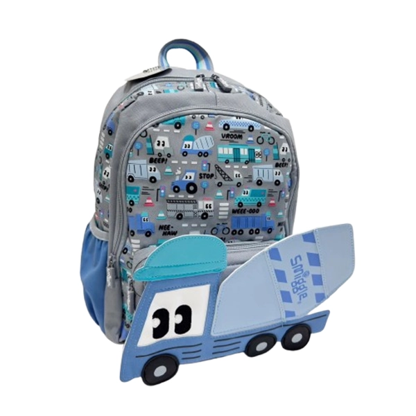 کوله پشتی اسمیگل Smiggle مدل Ready Set Go طرح ماشین