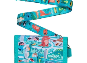 خرید کیف پول بند دار اسمیگل Smiggle طرح Dino اصل