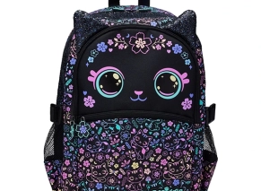 خرید کوله پشتی مدرسه دخترانه اسمیگل Smiggle طرح Black Cat اورجینال