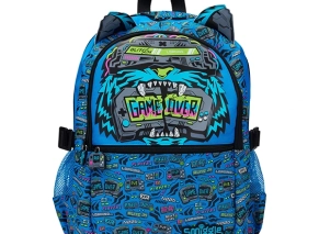 خرید کوله پشتی مدرسه پسرانه اسمیگل Smiggle طرح Game Over اصل