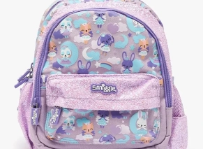 خرید اینترنتی کوله پشتی مهد کودک دخترانه اسمیگل Smiggle طرح Animals 74012
