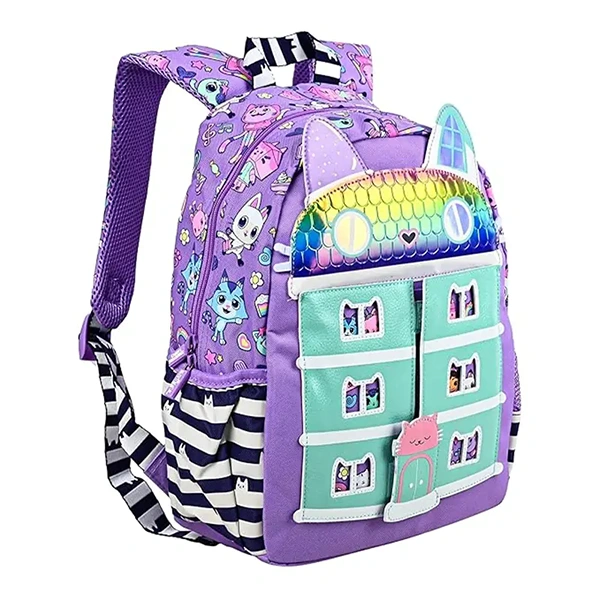 کوله پشتی دخترانه اسمیگل Gabby Dollhouse برای پیش دبستانی