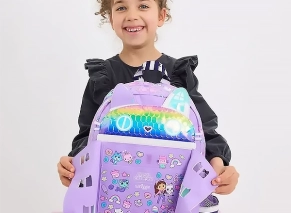 بهترین نمایندگی فروش کوله پشتی پیش دبستانی Smiggle مدل Gabby Dollhouse