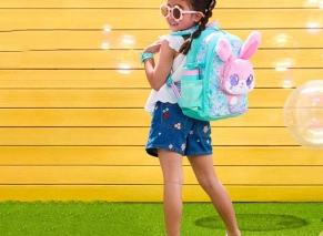 ابعاد کوله اسمیگل پیش دبستانی، کلاس اول و دوم طرح Mermaid rabbit 74369