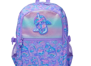 خرید کوله پشتی مدرسه دخترانه اسمیگل Smiggle طرح Bubble tea اصل