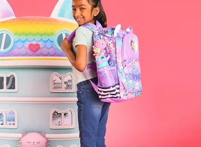 عکس کوله دخترانه مدرسه smiggle