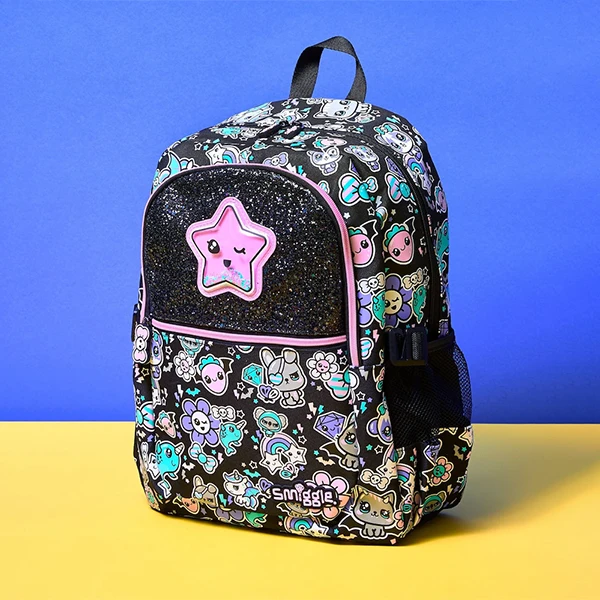 کیف مدرسه بزرگ Smiggle Star مناسب مدرسه و استفاده روزمره