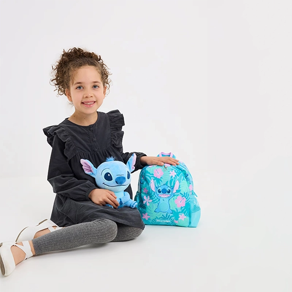 کوله پشتی مهد کودک Stitch اسمیگل آبی رنگ