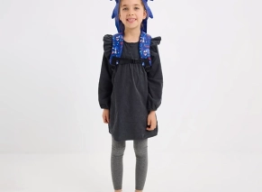 کوله پشتی کودک اسمیگل طرح Sonic با گوش و تیغ سهبعدی Sonic