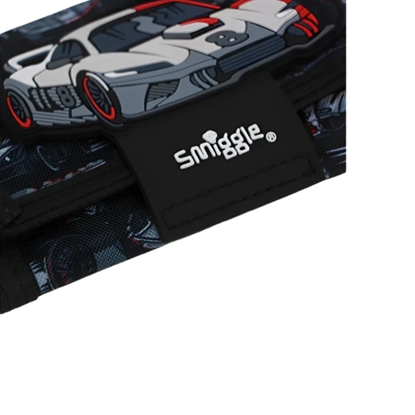 کیف پول کودک اسمیگل مدل Car Racing با طرح ماشین مسابقهای
