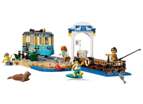 جزئیات داخلی تراموای LEGO City 60506
