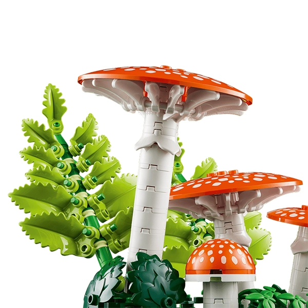 مجموعه LEGO Botanicals Woodland Mushrooms 11505