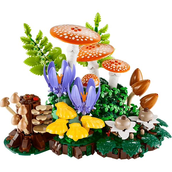 ساخت لگو بوتانیکال Woodland Mushrooms