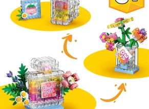 شیشه عطر لگو کریتور 3 در 1 مدل 31383