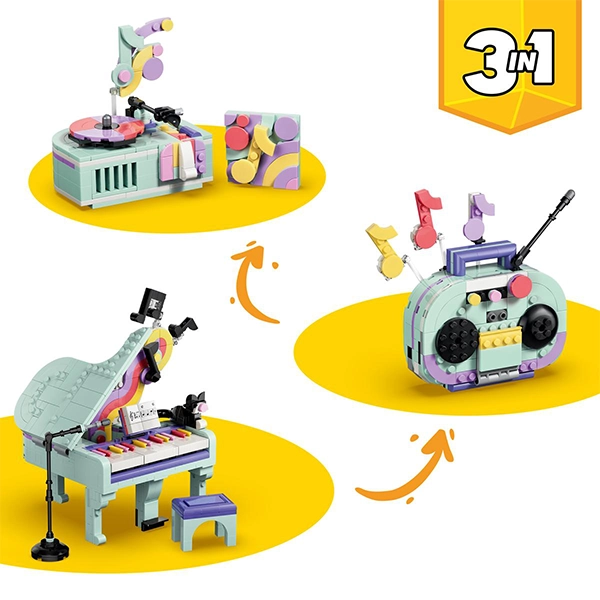 مشخصات Lego Creator مدل Music Decor Piano with Cat