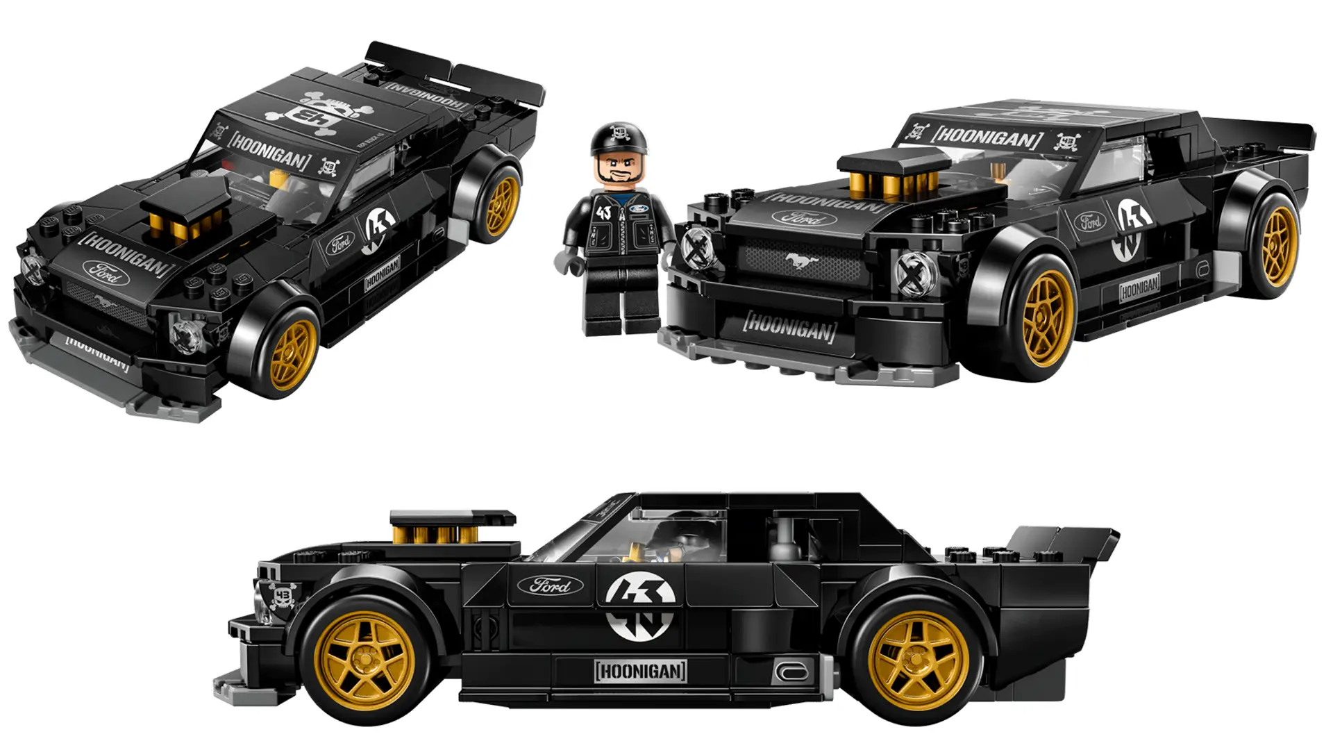 لگو اسپید مدل 77262 فورد موستانگ Ken Block 1965 Hoonicorn V1