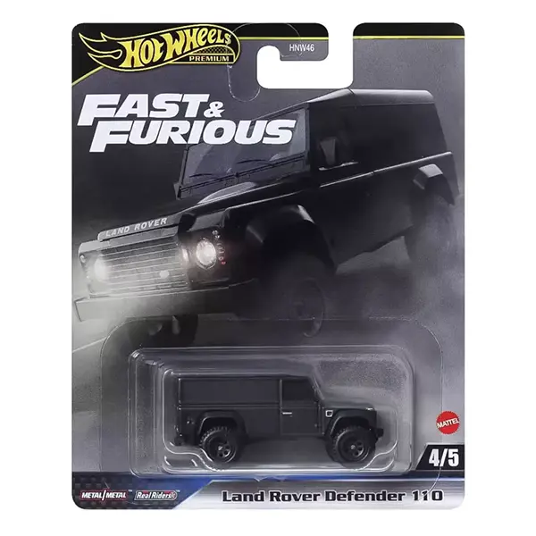 ماشین هات ویلز پریمیوم مدل پریمیوم لندرور دیفندر 110 سری Fast & Furious کد JBL98