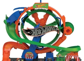 ست چرخوفلک Hot Wheels City مدل Ferris Wheel Whirl